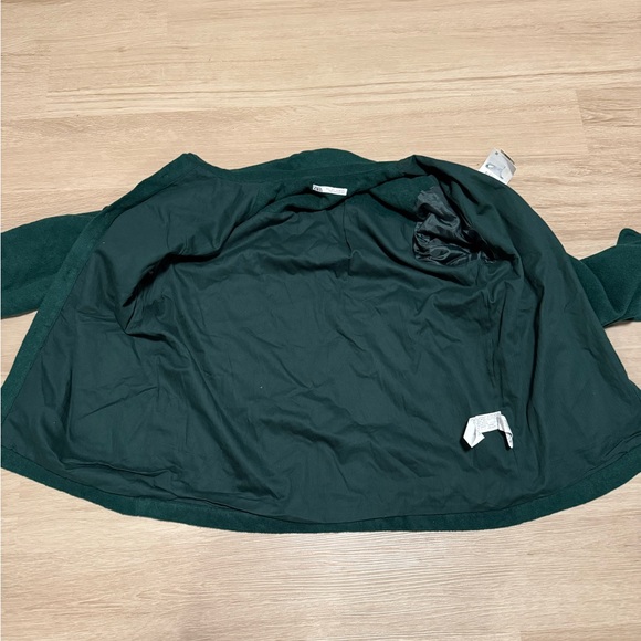 Zara Button Up Wool Top - Picture 4 of 7